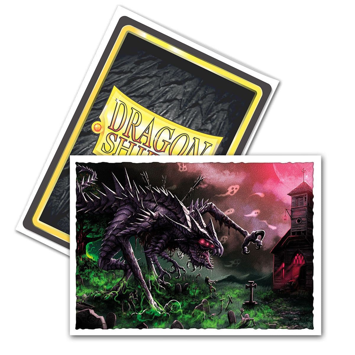 Dragon Shield | Standard Size Sleeves | 100ct | Halloween Dragon: 2020 (Art Matte)