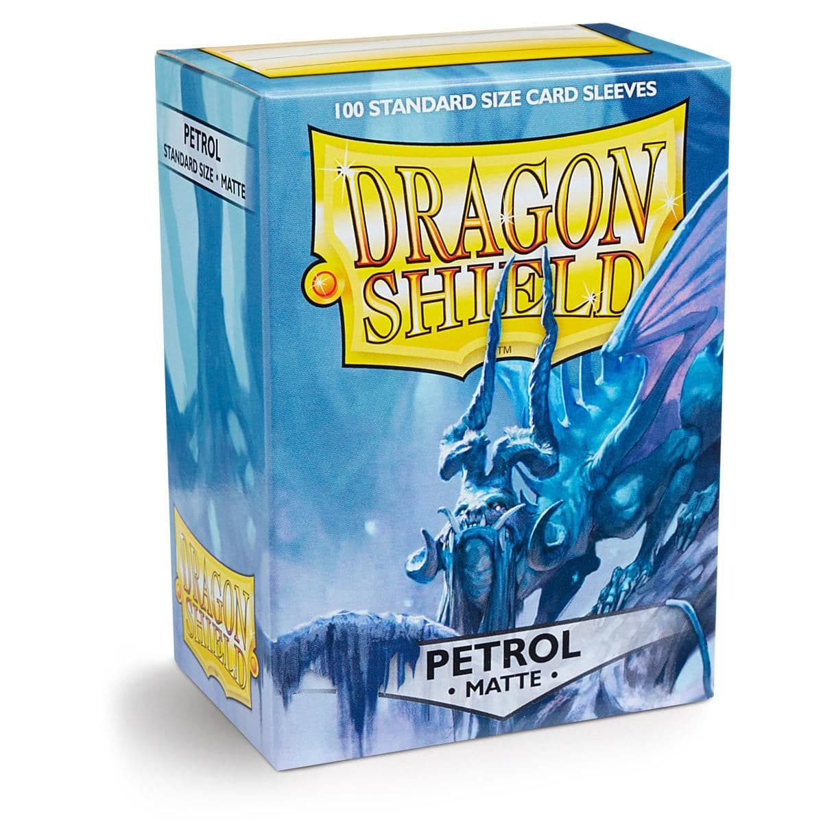 Dragon Shield | Standard Size Sleeves | 100ct | Petrol (Matte)