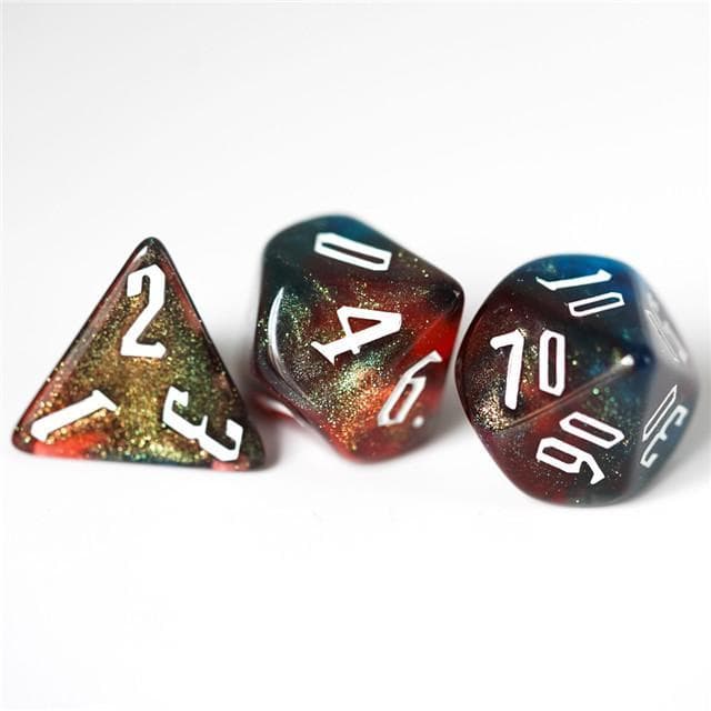 RPG Dice | "Final Frontier" | Set of 7