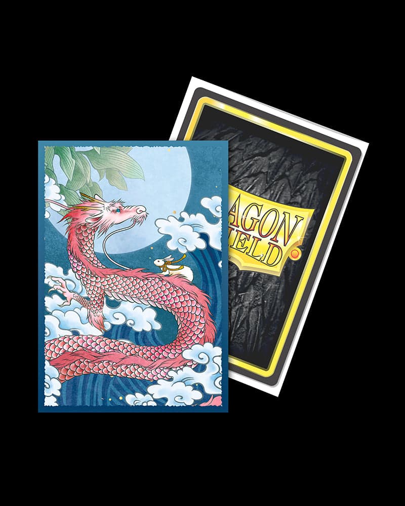 Dragon Shield | Japanese Size Sleeves | 60ct | Water Rabbit 2023 (Art Brushed)