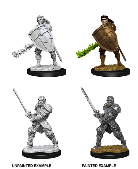 D&D Nolzurs Marvelous Unpainted Miniatures Male Human Fighter