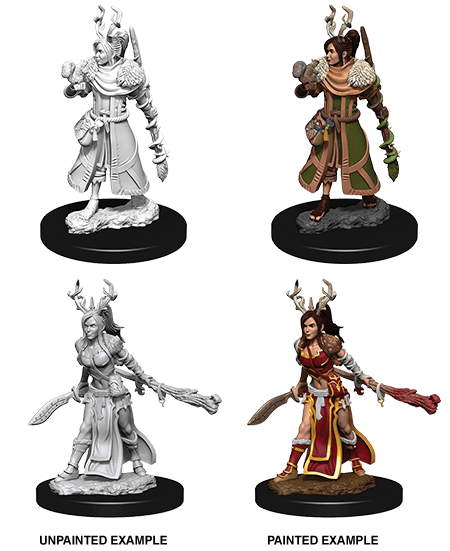 D&D Nolzur's Marvelous Miniatures | Human Druid (Female - A)