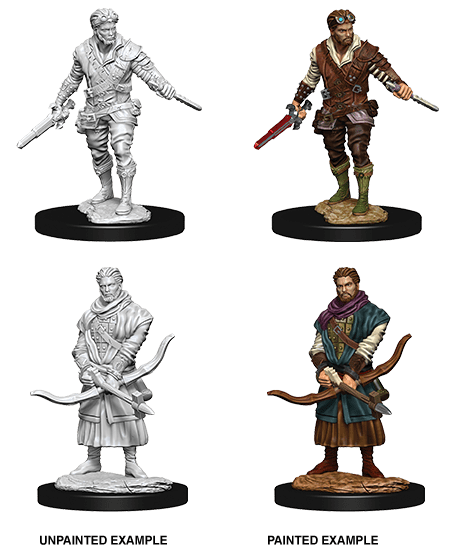 D&D Nolzur's Marvelous Miniatures | Human Rogue (Male - B)