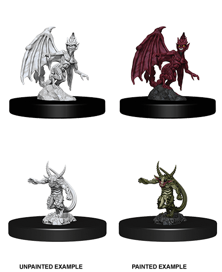 D&D Nolzur's Marvelous Miniatures | Imp & Quasit