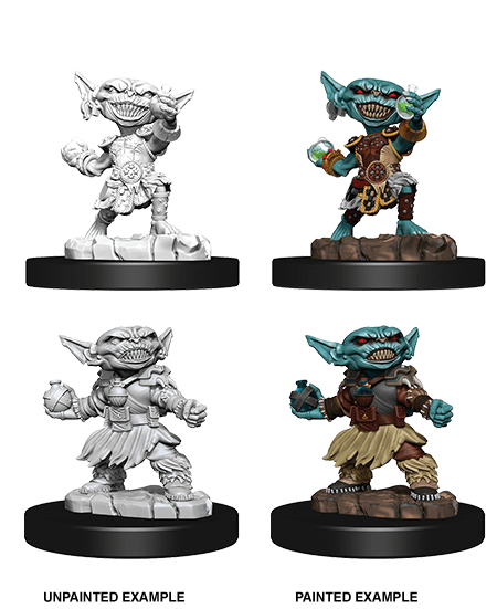 Pathfinder Deep Cuts Unpainted Miniatures Female Goblin Alchemist