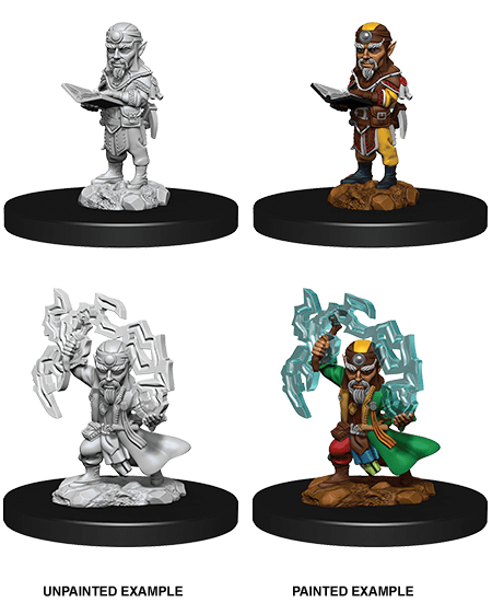 Pathfinder Battles: Deep Cuts Miniatures | Male Gnome Sorcerer