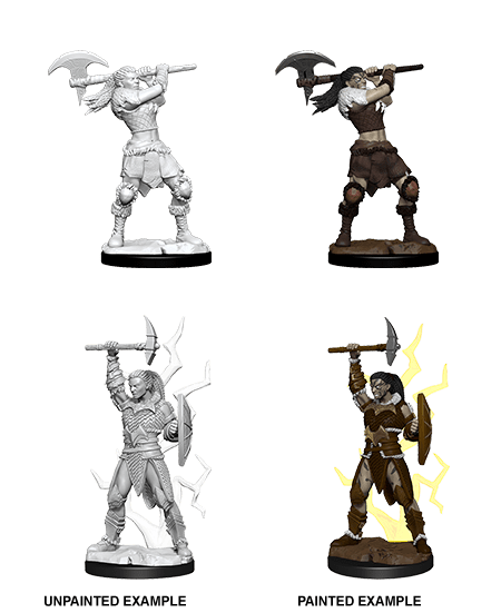 D&D Nolzur's Marvelous Miniatures | Goliath Barbarian (Female)