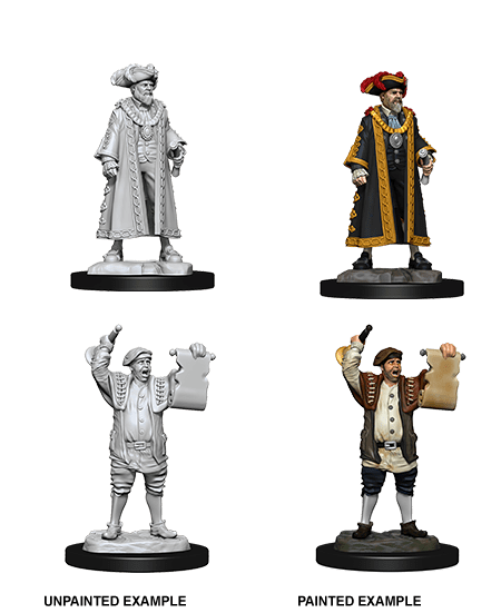 Pathfinder Battles: Deep Cuts Miniatures | Mayor & Town Crier
