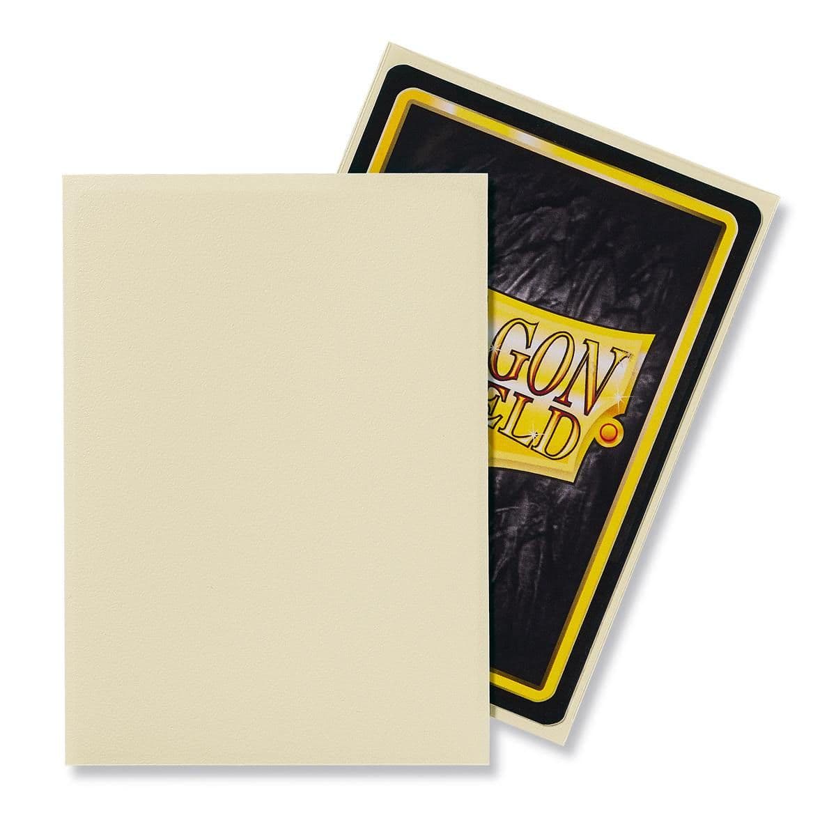 Dragon Shield | Standard Size Sleeves | 100ct | Ivory (Matte)