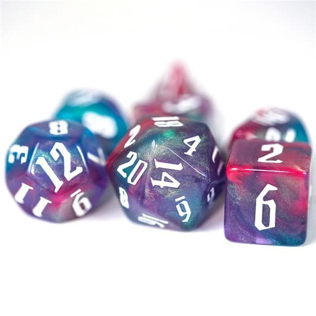 RPG Dice | "Tempest Tossed" | Set of 7