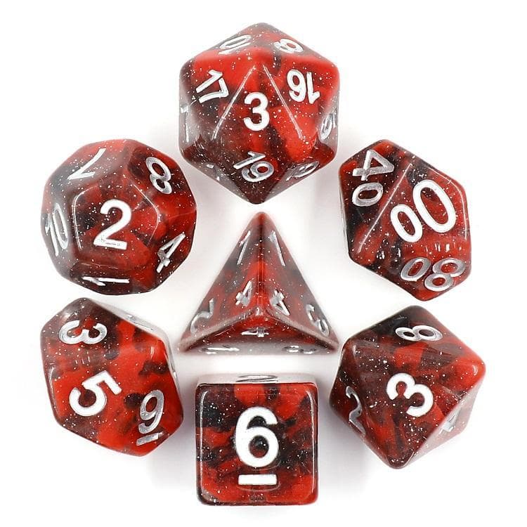 RPG Dice - "Stranger Things" - Set of 7