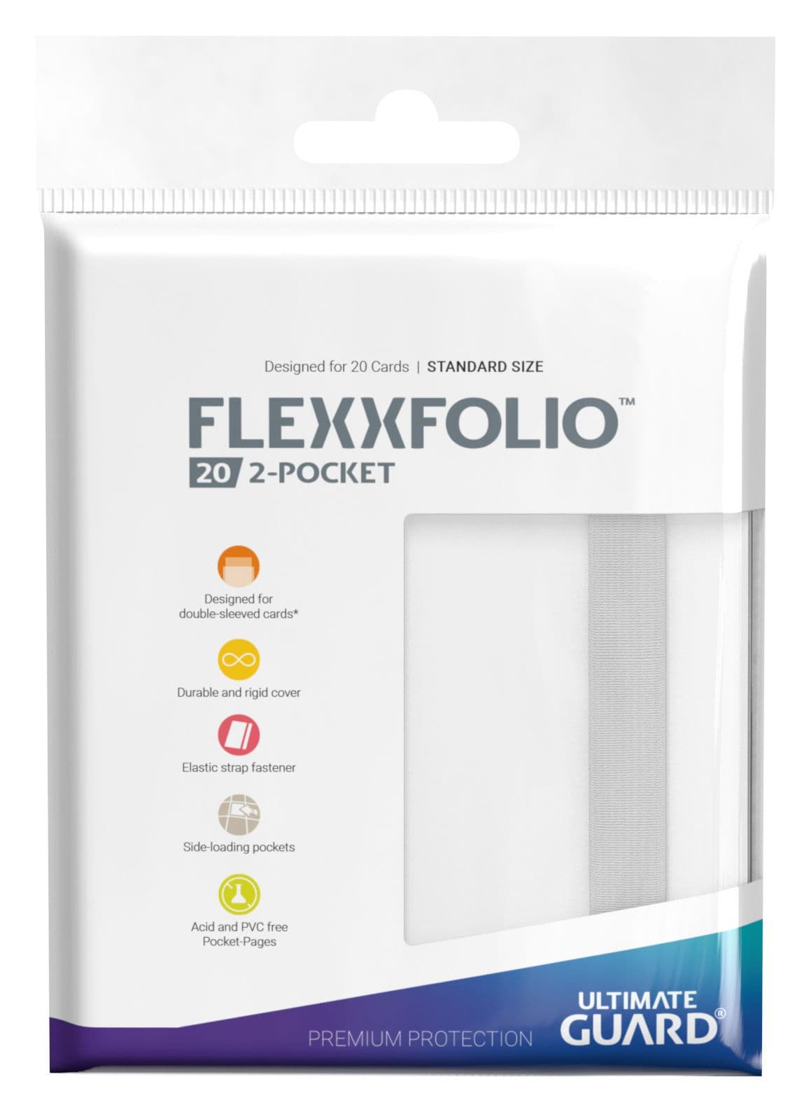 Ultimate Guard | 20 FlexXfolio | 2-Pocket | White