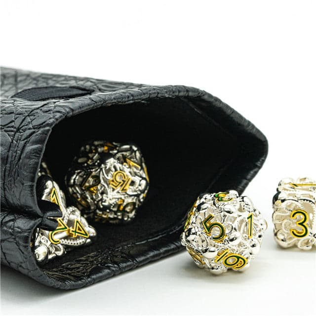 Dice Bag | "Dragon's Eye" | Ice Blue (A05)