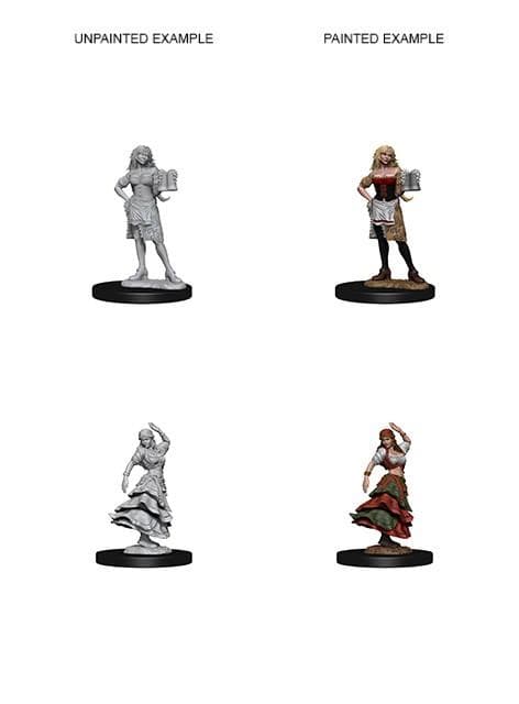 Pathfinder Deep Cuts Unpainted Miniatures Bartender/Dancer