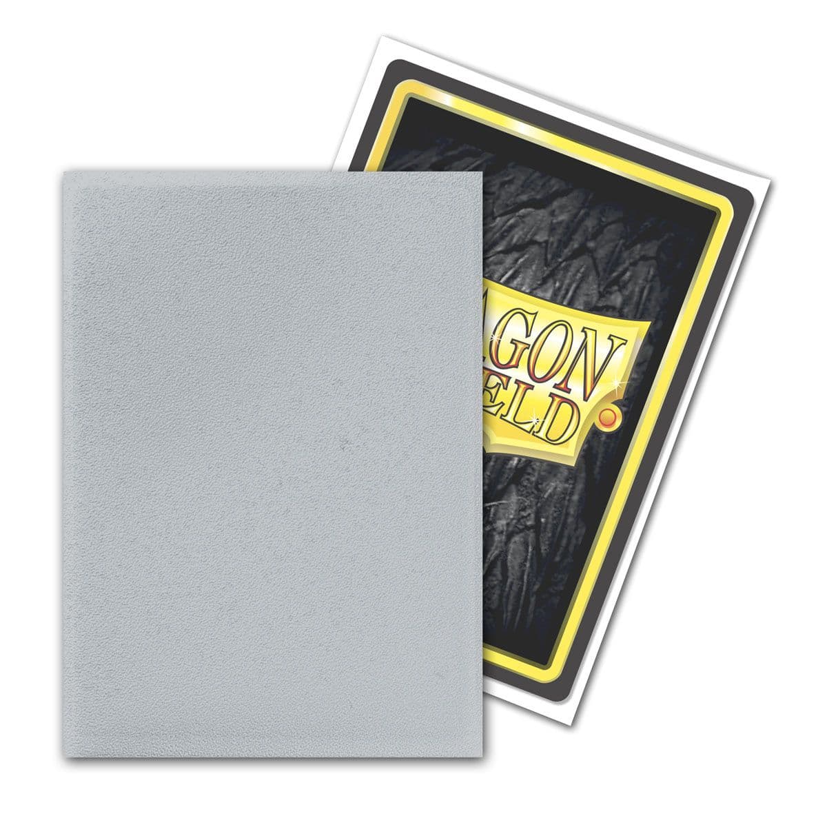 Dragon Shield | Standard Size Sleeves | 100ct | Silver (Non-Glare Matte)