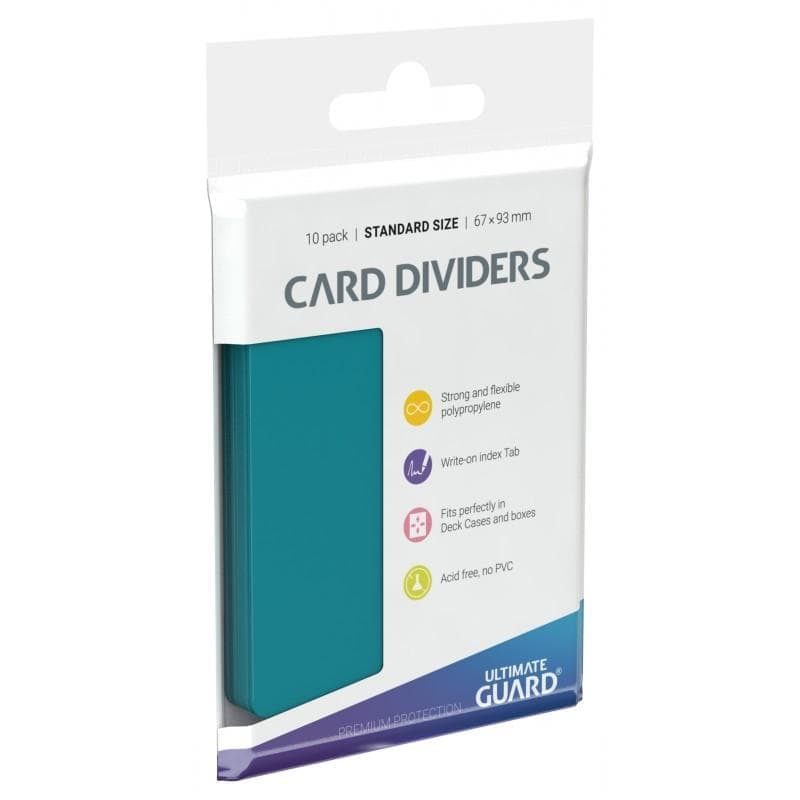 Ultimate Guard | Card Dividers | Petrol (10ct)