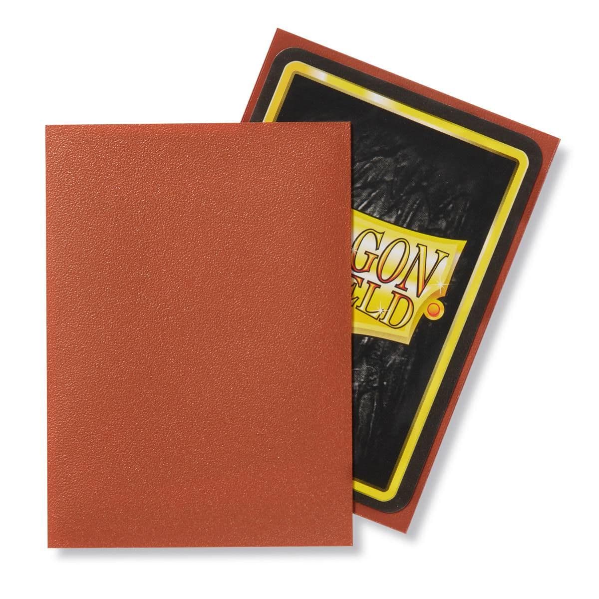 Dragon Shield | Standard Size Sleeves | 100ct | Copper (Matte)