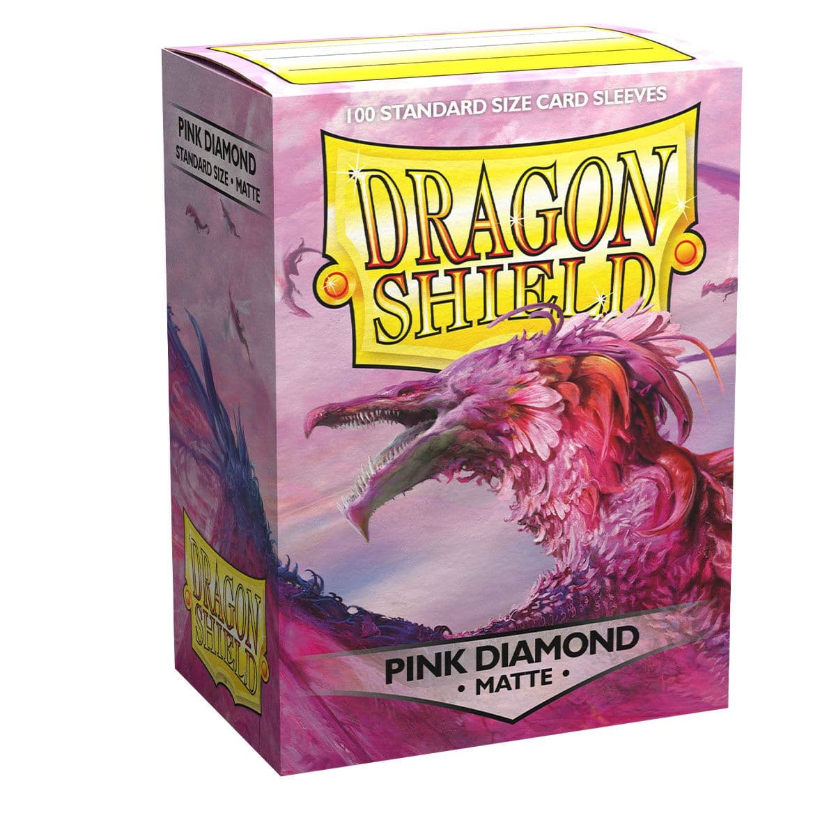 Dragon Shield | Standard Size Sleeves | 100ct | Pink Diamond (Matte)