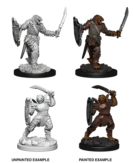 D&D Nolzur's Marvelous Miniatures | Dragonborn Paladin (Female - B)