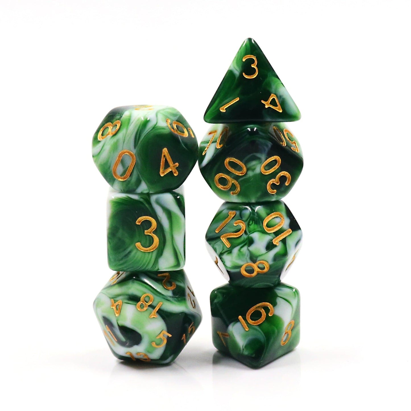 RPG Dice | "Frog Soup" | Set of 7
