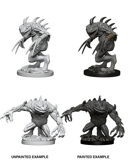 D&D Nolzur's Marvelous Miniatures | Gray Slaad & Death Slaad