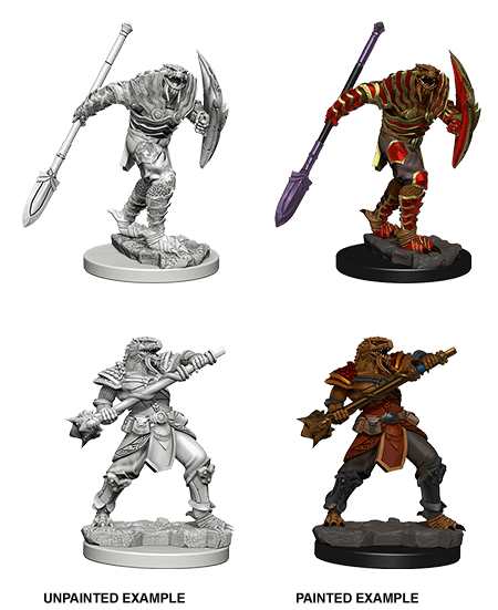 D&D Nolzur's Marvelous Miniatures | Dragonborn Fighter with Spear (Male)