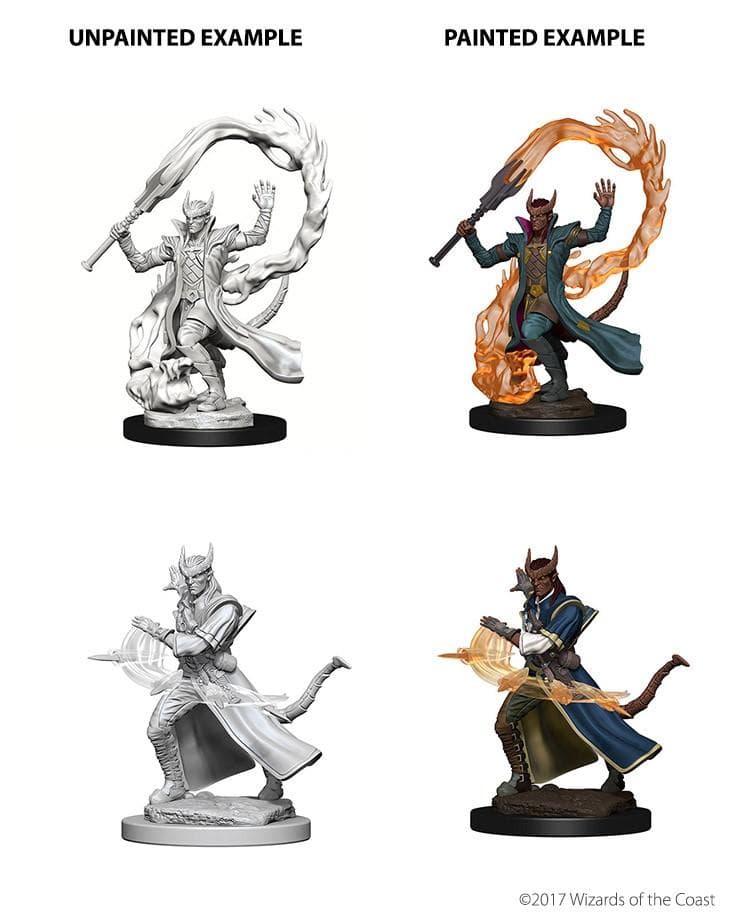 D&D Nolzur's Marvelous Miniatures | Tiefling Sorcerer (Male - A)