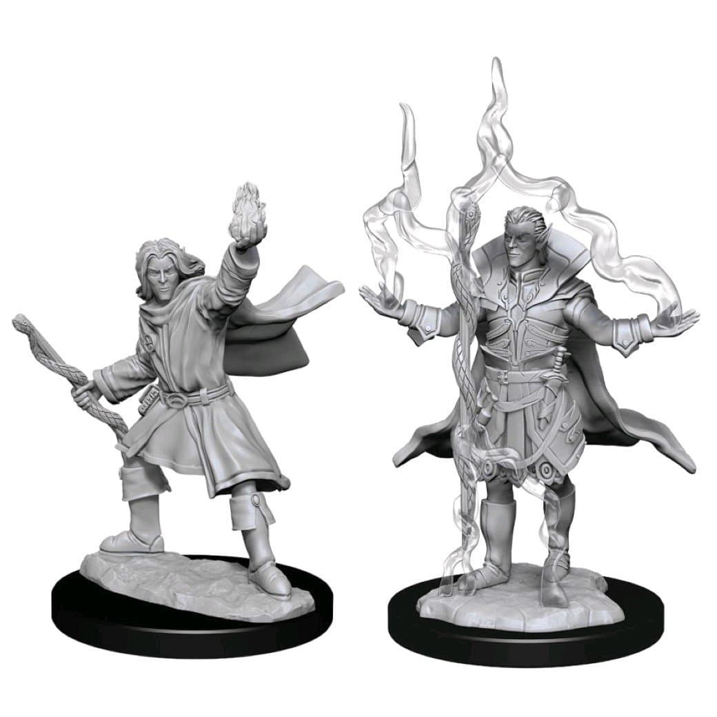 Pathfinder Battles: Deep Cuts Miniatures | Elf Sorcerer (Male)