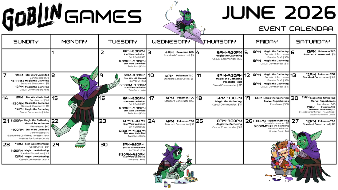 Event Calendar - June 2026