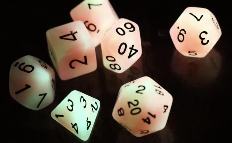 Acrylic Dice