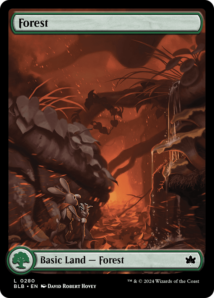 Forest (0280) [Bloomburrow] Foil