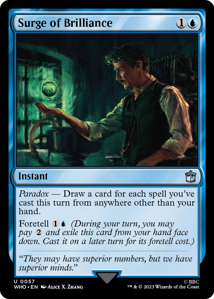 Surge of Brilliance [Doctor Who] Foil