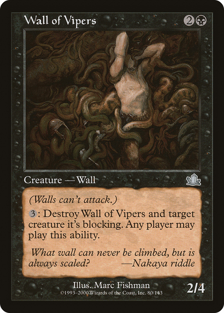 Wall of Vipers [Prophecy]