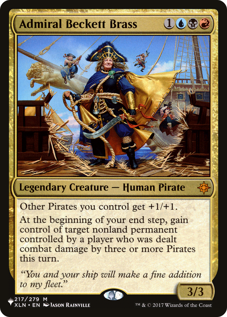 Admiral Beckett Brass |  (XLN-217) [The List]