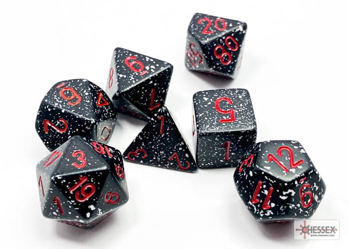 Chessex | Polyhedral Dice Set | Speckled | Space (CHX25308)