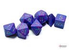 Chessex | Polyhedral Dice Set | Acrylic | Speckled Silver Tetra (CHX 25347)