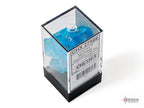Chessex | Polyhedral Dice Set | Acrylic | Luminary Sky/silver (CHX 27566)