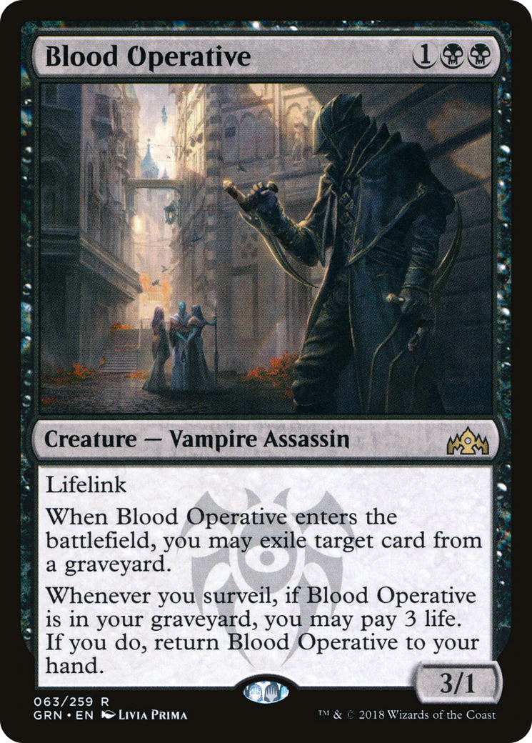 Blood Operative [Guilds of Ravnica] Foil