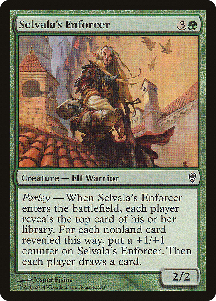 Selvala's Enforcer [Conspiracy] Foil