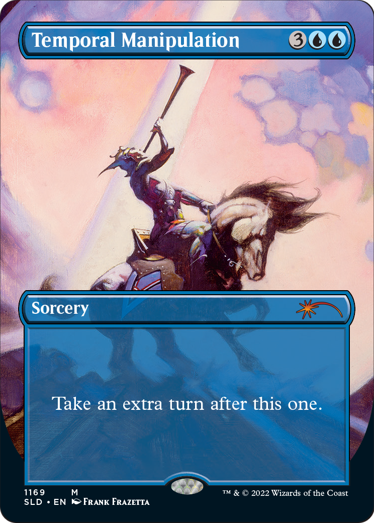 Temporal Manipulation (Borderless) [Secret Lair Drop Series] Foil