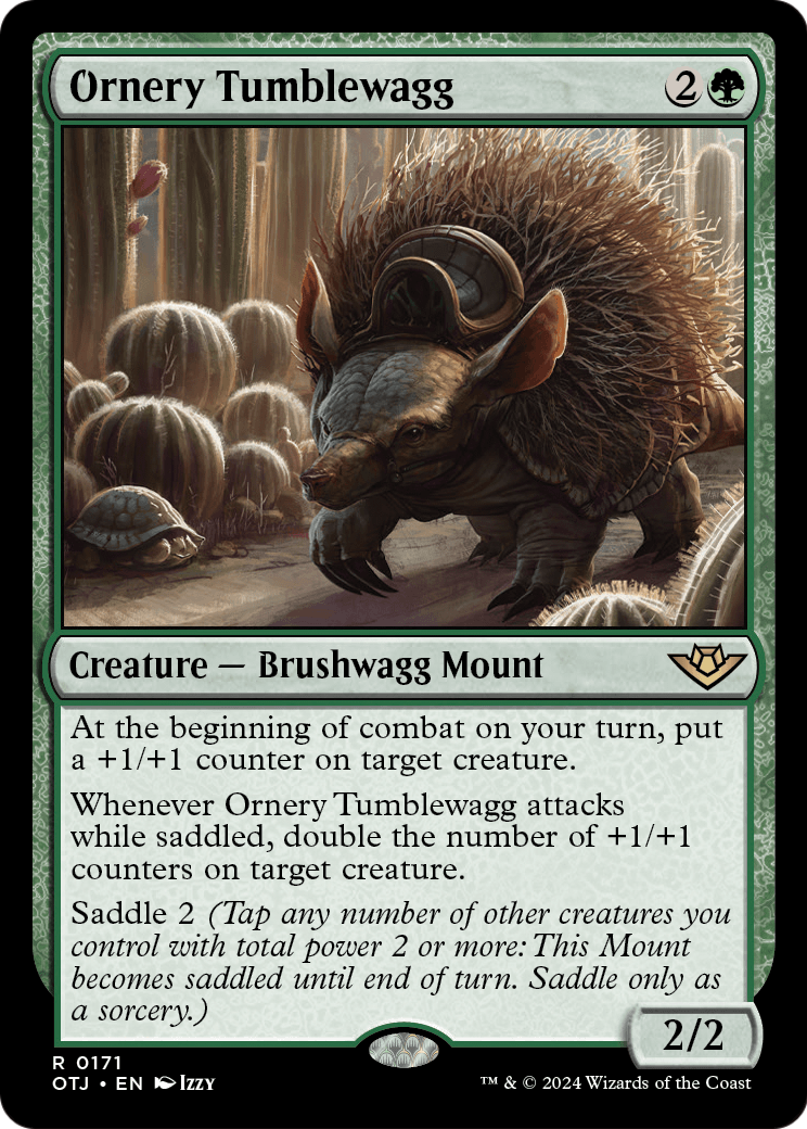 Ornery Tumblewagg [Outlaws of Thunder Junction] Foil