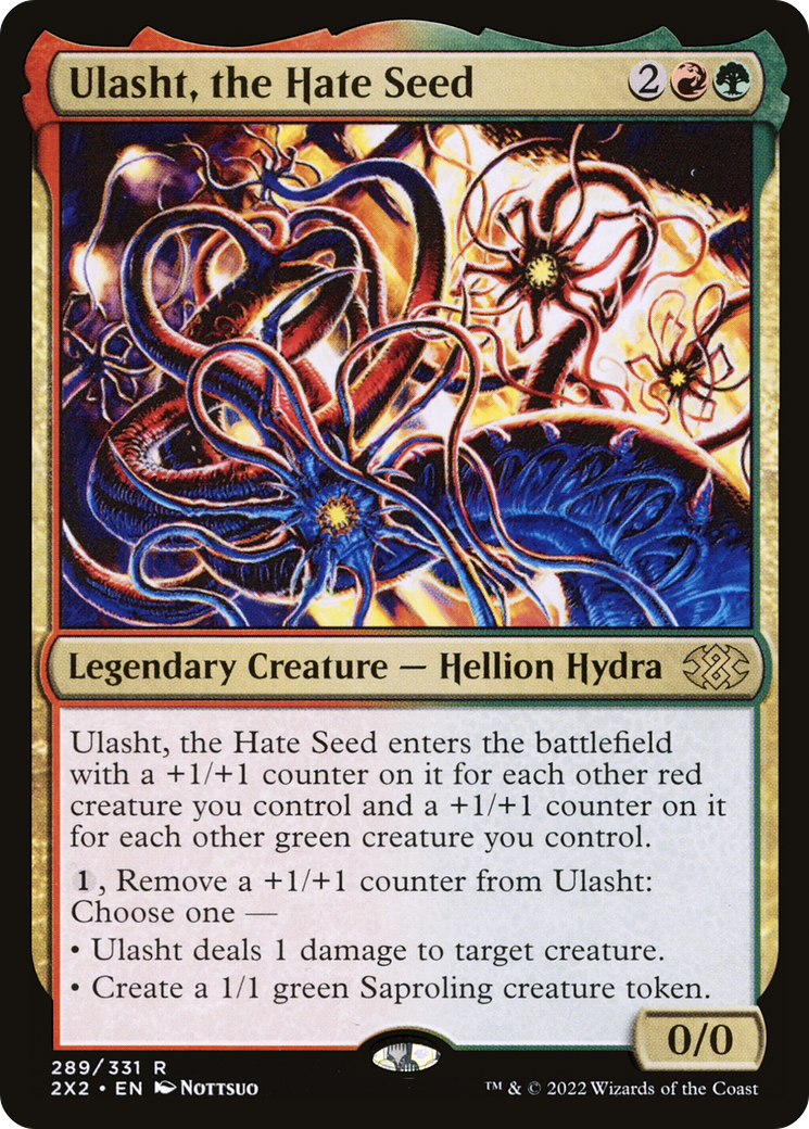 Ulasht, the Hate Seed [Double Masters 2022] Foil