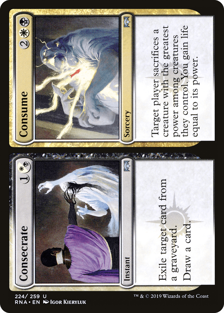 Consecrate // Consume [Ravnica Allegiance] Foil