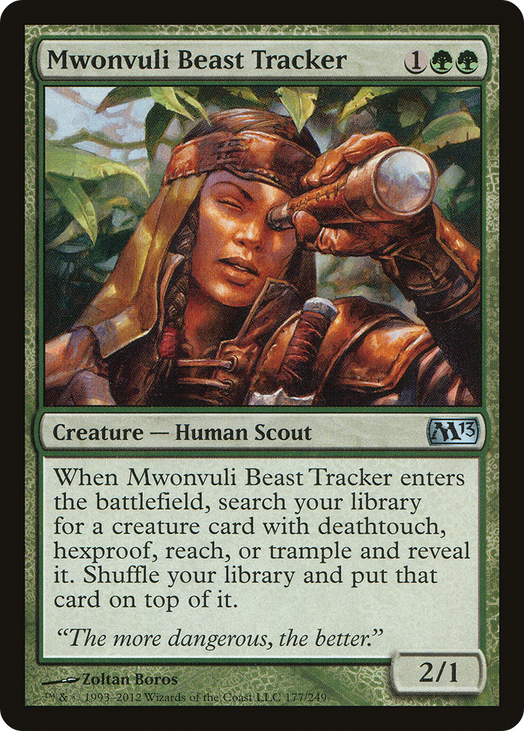 Mwonvuli Beast Tracker [Magic 2013] Foil