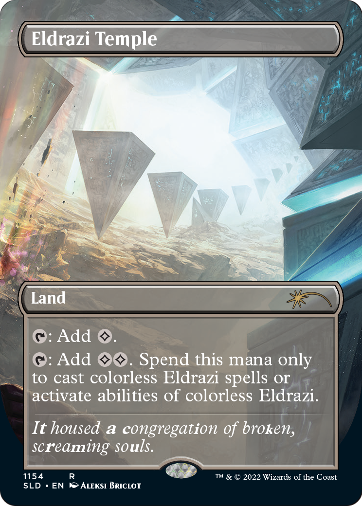 Eldrazi Temple (Borderless) [Secret Lair Drop Series] Foil