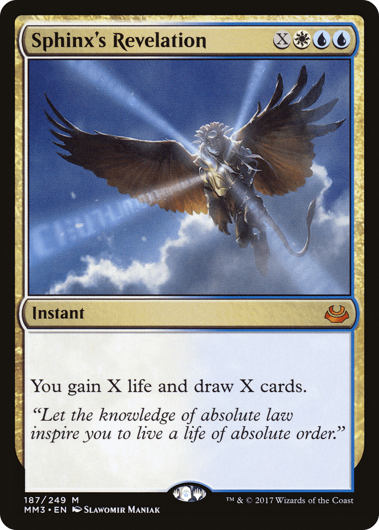 Sphinx's Revelation [Modern Masters 2017] Foil