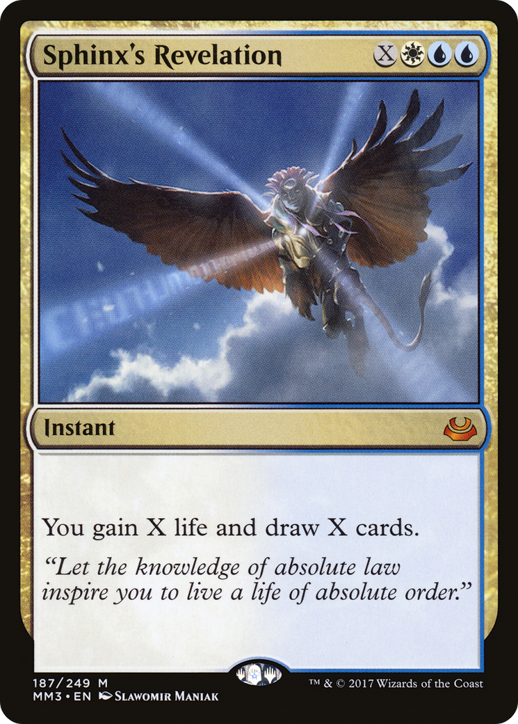 Sphinx's Revelation [Modern Masters 2017] Foil