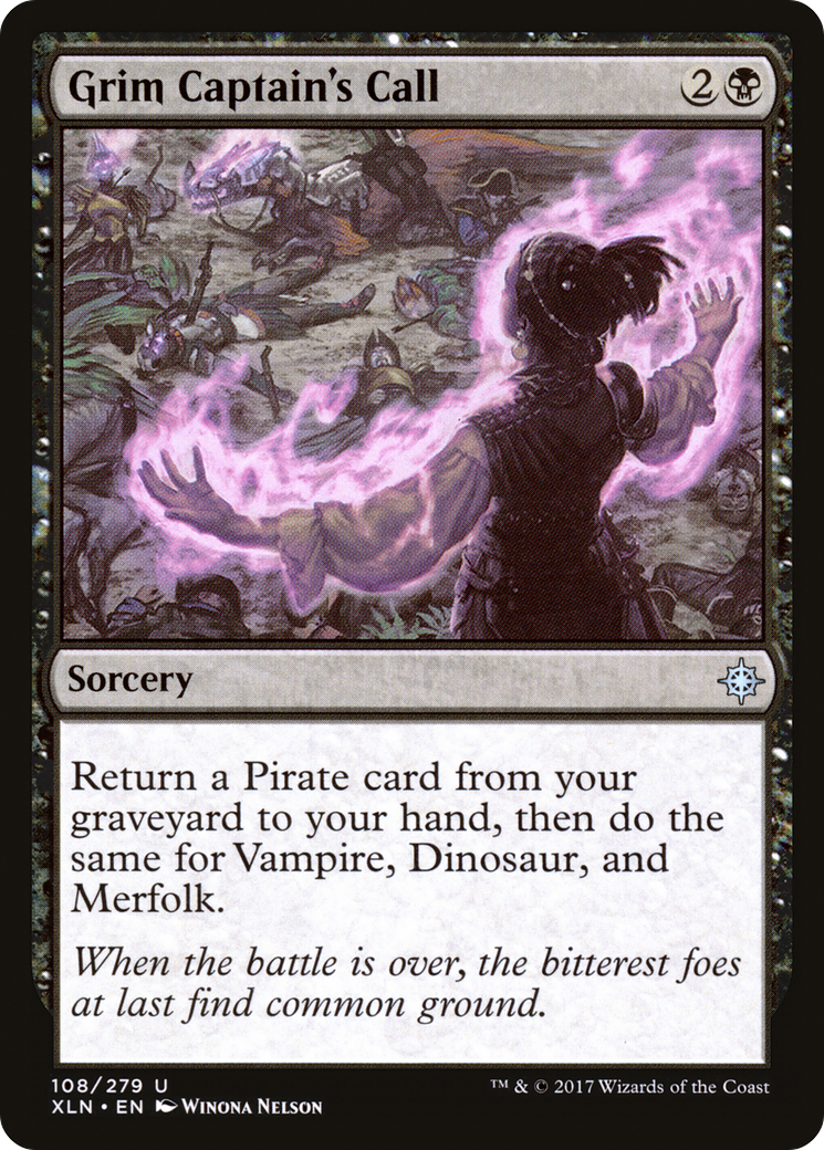 Grim Captain's Call [Ixalan] Foil