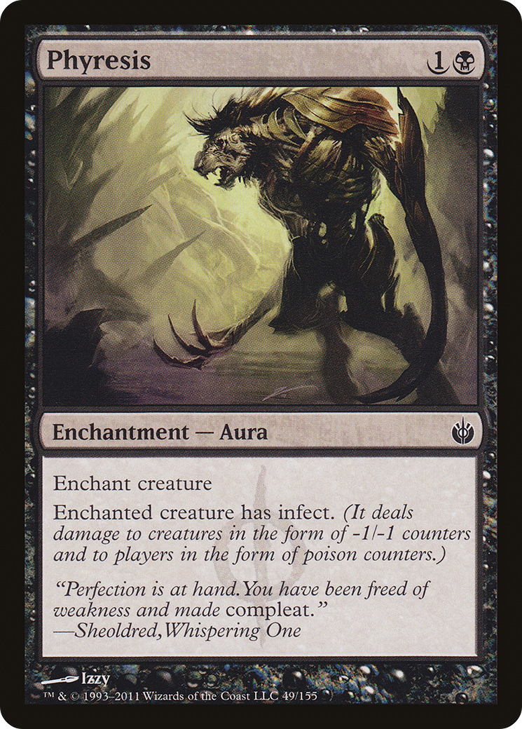 Phyresis [Mirrodin Besieged] Foil