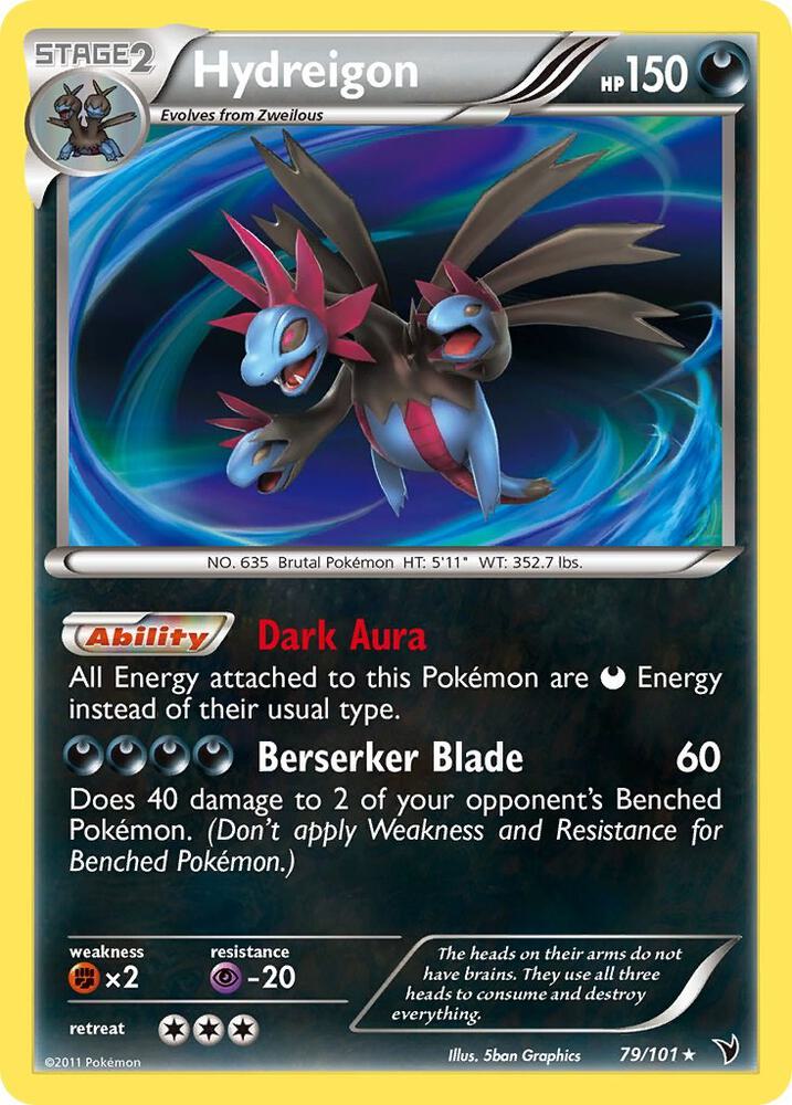 Hydreigon 79/101 (Noble Victories)  - Holofoil